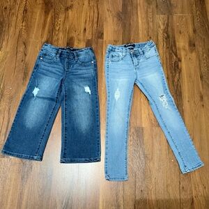 Blue Spice Kids Jeans - Dark Blue and Light Blue 2 piece Set